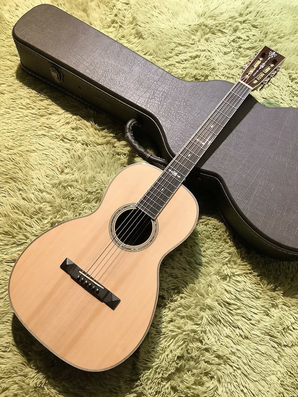 Hozen Guitar Red Rabel O IR #2106-1557【シトカスプルース×インディアンローズウッド】【12Fジョイント】【池袋店】