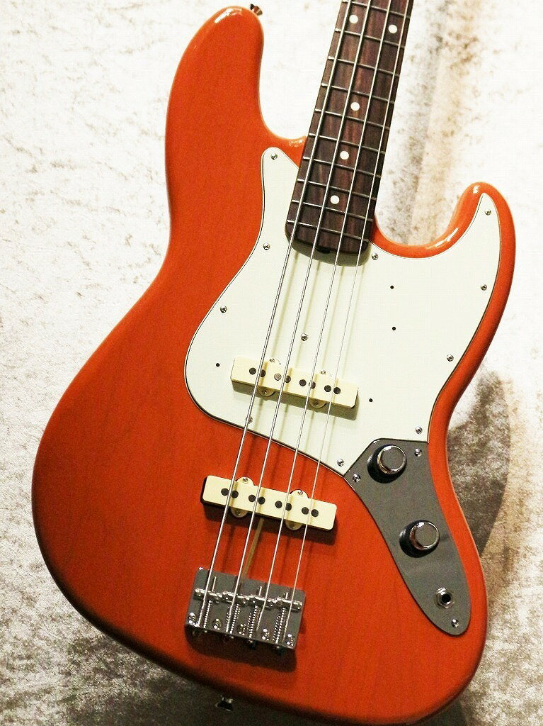 Fender y1{̂ݑ[\!!zTomomi Jazz Bass -Clear Fiesta-yrܓXz
