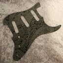 Grande uomo Leather Pick Guard for ST -Paisley- #002【クロサワ楽器限定オーダー品】【レザー&ペイズリー】【池袋店】