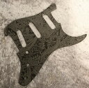 Grande uomo Leather Pick Guard for ST -Paisley- #003【クロサワ楽器限定オーダー品】【レザー&ペイズリー】【池袋店】