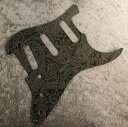Grande uomo Leather Pick Guard for ST -Paisley- #005【クロサワ楽器限定オーダー品】【レザー&ペイズリー】【池袋店】