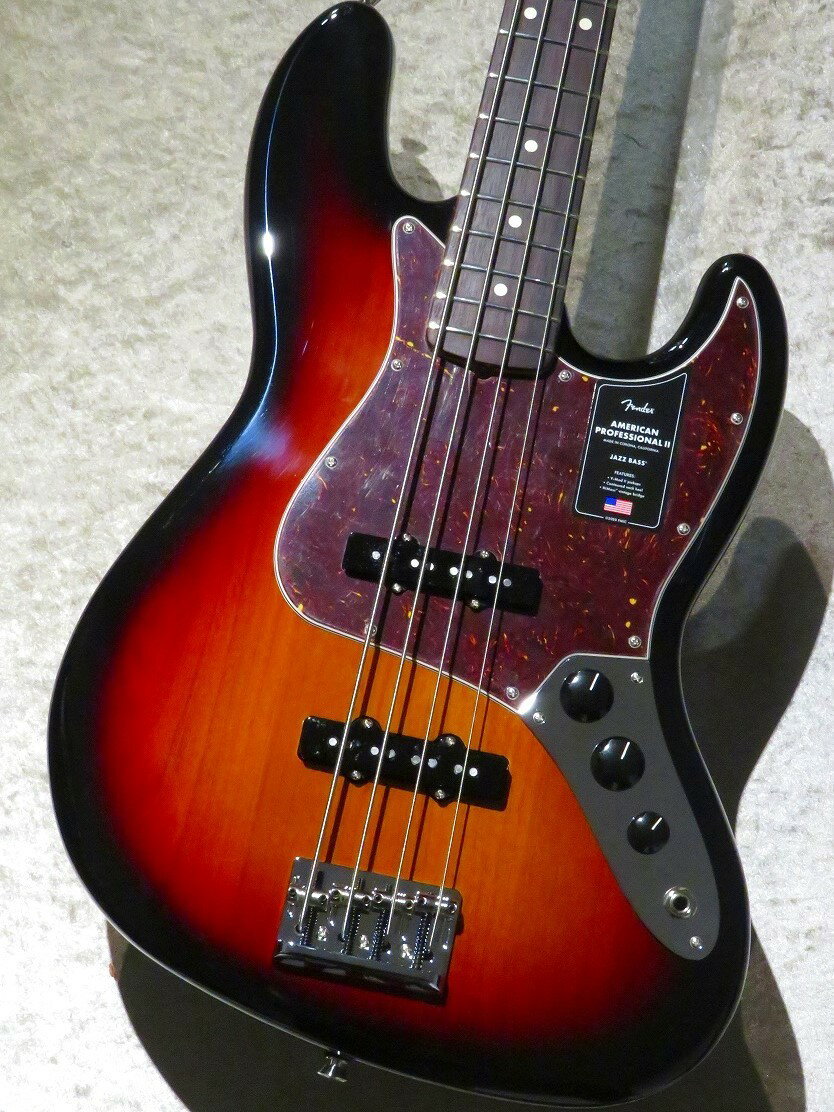 Fender ڷ!!American Professional II Jazz Bass - 3-Tone Sunburst- #US230438973.91kgۡŹ