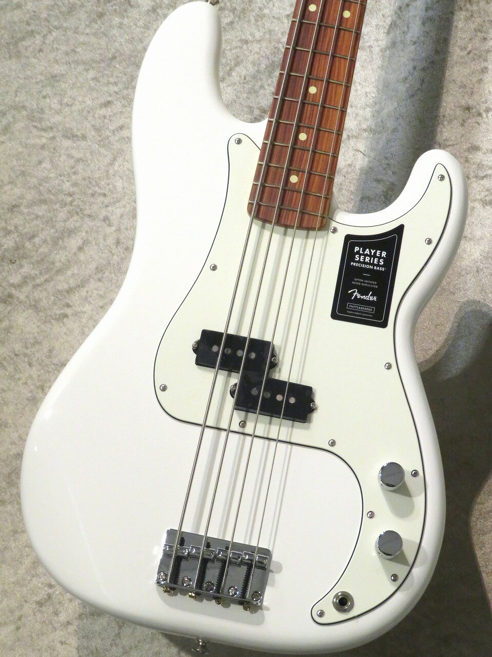 Fender 【アウトレット特価】Player Precision Bass -Polar White- #MX23043965【軽量3.80kg】【池袋店】