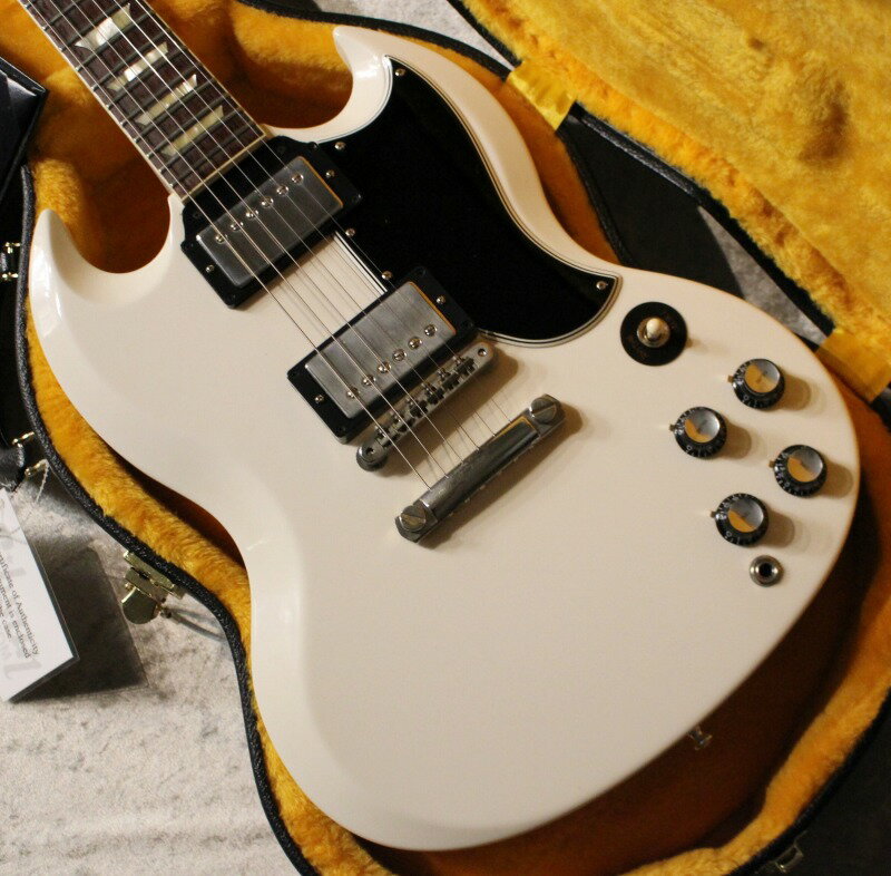 Gibson Custom Shop Japan Limited Run 1961 SG Standard Reissue Stop Bar VOS ~Polaris White~ #098372 【軽量2.86kg】【池袋店】