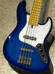 FUJIGEN(FGN) Neo Classic NJB100MBAHV -See-Thru Blue Burst- #H231100【5弦】【良シリアルNo】【4.81kg】【良質国産JB】【池袋店】