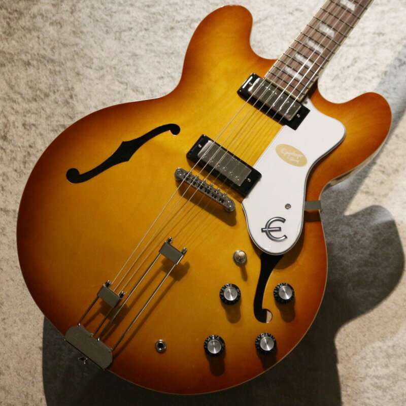 Epiphone【とても素直なボデイ!】Riviera ～Royal Tan～ #24021510277 【3.59kg】【ミニハム】【人気カラー】【池袋店】