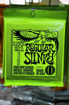 ERNIE BALL #2221 Regular Slinky (10-46)12セット 《エレキギター弦》【まとめ買いセット】【新品】【クロサワ楽器池袋店WEB SHOP】