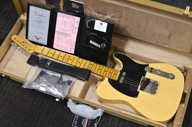 Fender Custom Shop 2023 Custom Collection 1950 Double Esquire Journeyman Relic Nocaster Blonde #R131468 