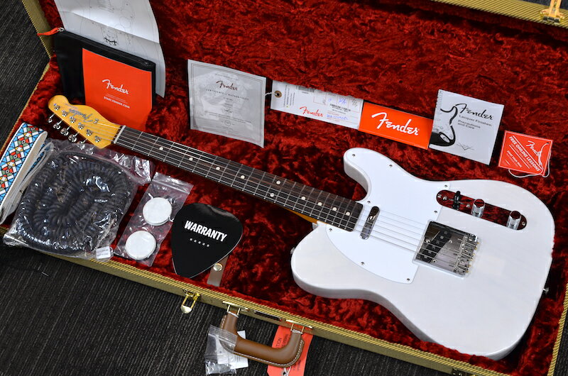 Fender Jimmy Page Mirror Telecaster White Blonde #USA02427 