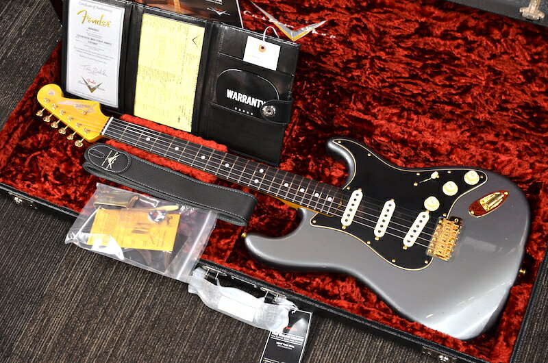 【新品】Fender Custom Shop Limited Edition 1965 Dual-Mag Stratocaster Journeyman Relic ～Faded Aged Charcoal Frost Metallic～ #CZ570927 【3.57kg】【池袋店】