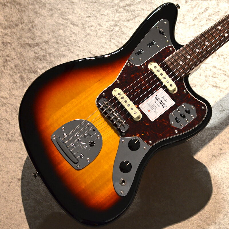 Fender Made in Japan Traditional 60s Jaguar Rosewood Fingerboard ～3-Color Sunburst～ #JD23020217 