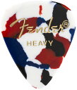 【新品】Fender Classic Celluloid, Confetti, 351 Shape, Heavy 【35枚セット】【ヘビー】【ティアドロップ】【...