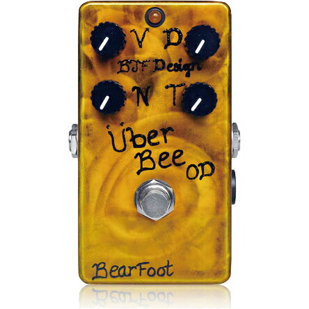 BearFoot Guitar Effects Uber Bee OD《エフェクター/オーバードライブ》【送料無料】【入荷時期未定・ご予約受付中】【ONLINE STORE】