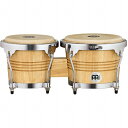 Meinl WB200NT-CH WB200 ウッドボンゴは、ハンド・セレクトのバッファローヘッドを採用し、チューニングしやすくシャープな高音と温かみのあるサウンドが特徴です。 また、ウッドシェル本体は環境保護面を考慮したラバーウッドが使用されており、軽量かつ、深みのあるトーンを生み出します。 ■特徴 ソリッド・ウッドブロック 8mm チューニングラグ 2mm SSRリム クローム / ゴールドメッキ・ハードウェア ■フィニッシュ ナチュラル　/　ハイグロス ■付属品 アクセサリーポーチ L字チューニングキー チューンナップオイル ■サイズ 6 3/4" Macho & 8" Hembra