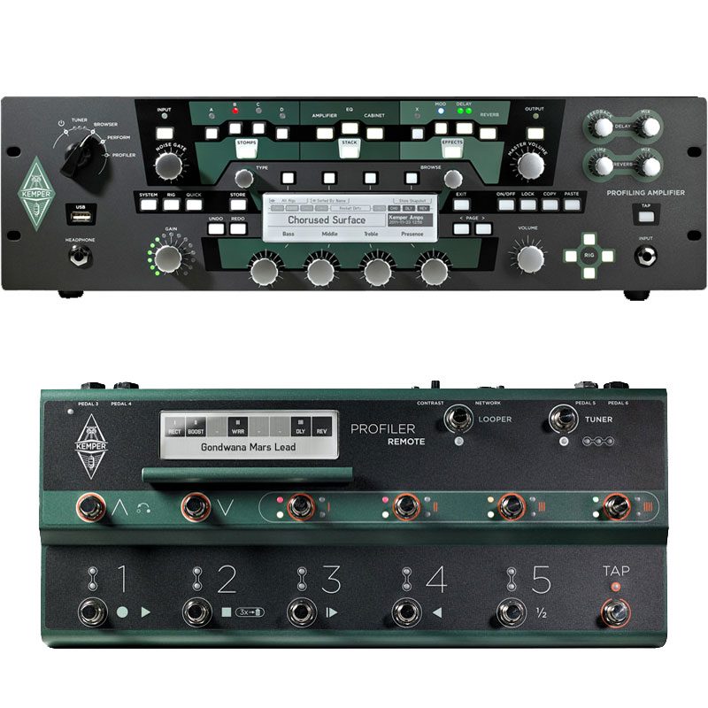 KEMPER PROFILER POWER RACK + REMOTE 《パワーアンプラック＋フットコントローラー》【送料無料】【ご予約受付中】【ONLINE STORE】