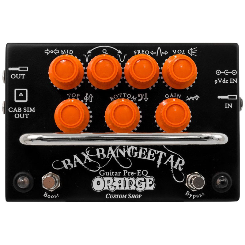 Orange Bax Bangeetar Guitar Pre-EQ (BLACK) 《エフェクター/イコライザー/オーバードライブ》【ご予約受付中】 【ONLINE STORE】