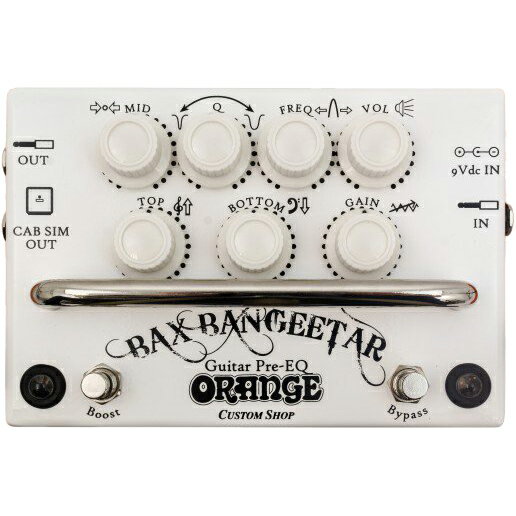 Orange Bax Bangeetar Guitar Pre-EQ (WHITE) 《エフェクター/イコライザー/オーバードライブ》【ご予約受付中】 【ONLINE STORE】