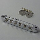 Montreux Selected Parts / ABR-1 style Bridge wired Chrome with Nylon saddles [8770] 1960年代以降のサドルワイヤー付きタイプ。ナイロンサドル仕様です。インチ規格となっており、Gibson等に適合いたします。