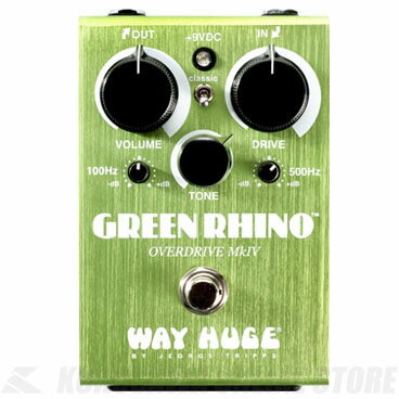 Way Huge WHE207 Green Rhino Overdrive MK IV 《エフェクター/オーバードライブ》 (ご予約受付中)