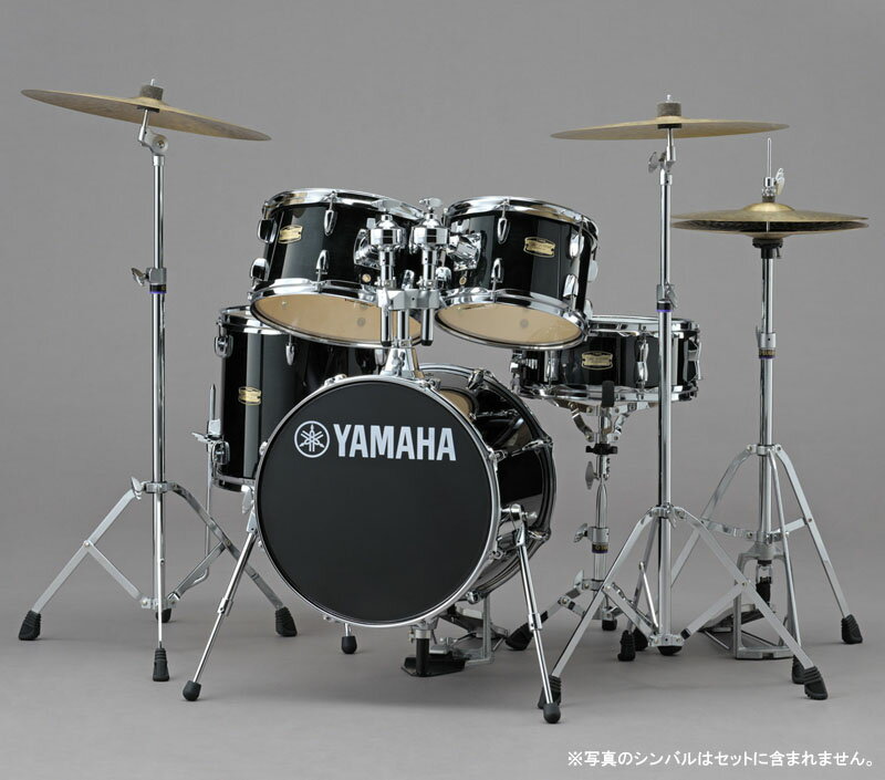 YAMAHA コンパクトドラムキット ジュニアキット+ 専用ハードウェアセット Manu Katche Model Junior Kit [JK6F5RB/HWJK](レーベンブラック)【送料無料】【ONLINE STORE】