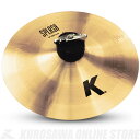 Zildjian K Zildjian Series 8" / 20cm Splash Paper Thin Dark Warm + Expressive　豊かな響きと表現力。 19世紀のトルコでの誕生以来、世界中でドラマーの創造性をかきたせ続けるシリーズ。 入念なハンマリングとレイジング加工が幅広い音域でのハイとローの響きをブレンドする。優しくも、激しくも、その響きはアーティストの意のままに。 ペーパーシンウエイトとゆるやかなテーパーでダークな特性、音色は優しく減衰も速いスプラッシュ。 ※シンバルのみの販売です。ウィングナット、フェルト等は付属しません。