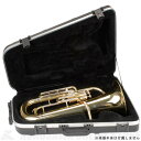 SKB Universal Euphonium Case ABS モールドのユーフォニューム・ケース。Yamaha、Eastman、Anthemなど、各種のベル形状、3/4バルブのユーフォニュームが収納できます。