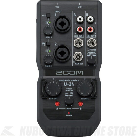 ZOOM Handy Audio Interface U-2