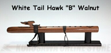 HighSpiritsFlutesホワイトテール・ホーク112-Wkey/Bウォルナット材450mm《インディアンフルート》