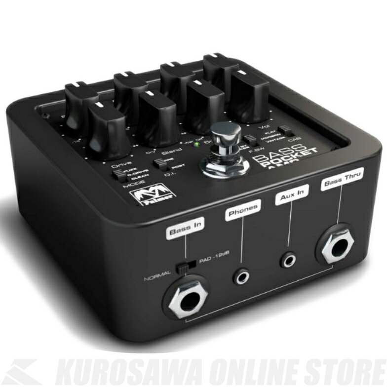 PALMER Pocket Amp Bass: Portable Bass Preamp with DI-Out《ベース用プリアンプ》【送料無料】【ONLINE STORE】