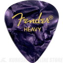 - Fender 351 Shape Premium Picks -144 Count (Purple Moto) - ギターやベースの種類を問わず、フェンダーのクラシックな雰囲気を味わうことができます。快適さと柔軟な高いパフォーマンス性をお約束するフェンダーのピックは、サイズや形、厚さの種類が豊富なので、あらゆるギタリストのプレイスタイルや好みにマッチします。セルロイドは初期のピックの原料で、何十年にも及ぶフェンダーのピックコレクションの要です。セルロイド製のピックは、伝統的な雰囲気と温かく丸みのあるトーンを与えてくれます。伝統的な351ピックの形はもっとも人気のあるピックのデザインで、様々な演奏スタイル、テクニックに最適です。 - 特徴 - ・144枚セット ・カラーバリエーション豊富なクラシックセルロイド製ピック ・伝統的な「351」ピックのシェイプ ・厚さ：Thin、Medium、Heavy - Specification - Type：Celluloid Pick Shape：351 Shape Type：Accessories Pick Thickness：Heavy