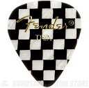 Fender 351 Shape Graphic Picks Celluloid Picks THIN (Checker) (12枚) 《ピック》【ネコポス】【ONLINE STORE】