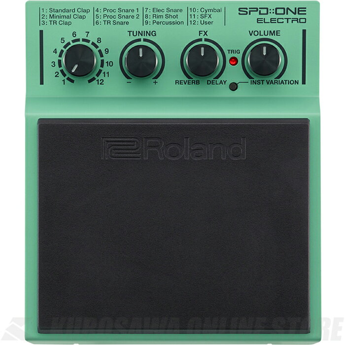 Roland SPD::ONE Series SPD-1E Electro (パーカッションパッド) ...