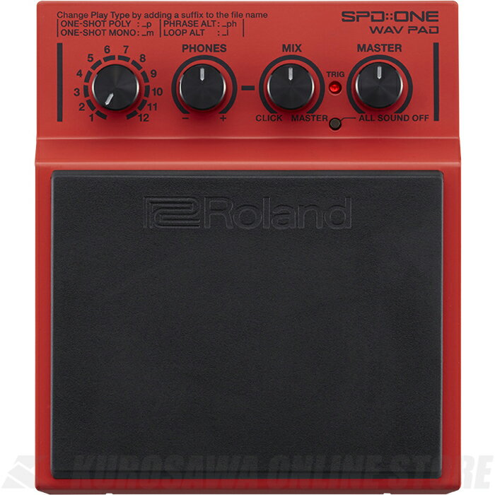 Roland SPD::ONE Series SPD-1W WAV PAD (ץ󥰥ѥå)(̵)ʤͽˡONLINE STORE