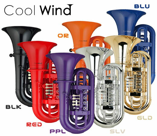 Cool Wind TU-200 BLK ブラック (プラスチック製チューバ)(送料無料)【ご予約受付中】 【ONLINE STORE】