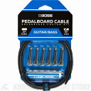 BOSS BCK-6 Pedalboard cable kit, 6connectors, 1.8m (パッチケーブル自作キット) 【ONLINE STORE】