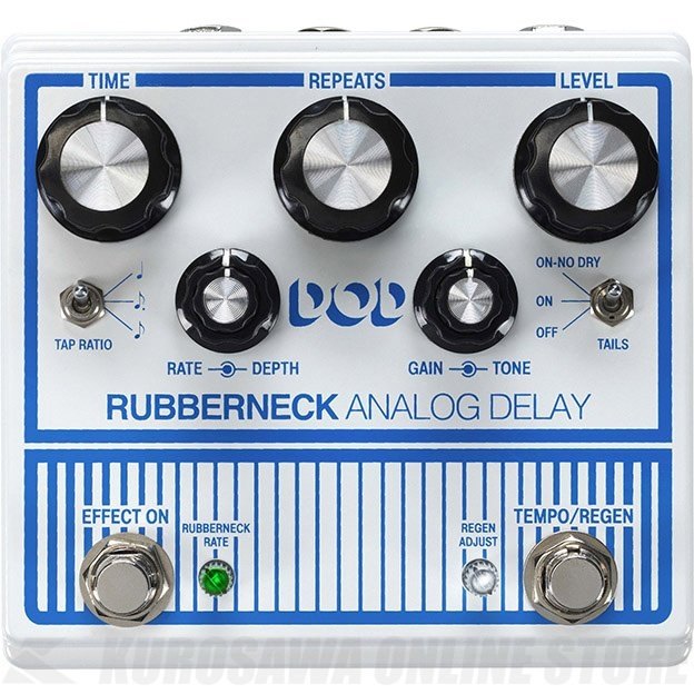 DOD Rubberneck (エフェクター/ディレイ)(送料無料) (ご予約受付中)【ONLINE STORE】