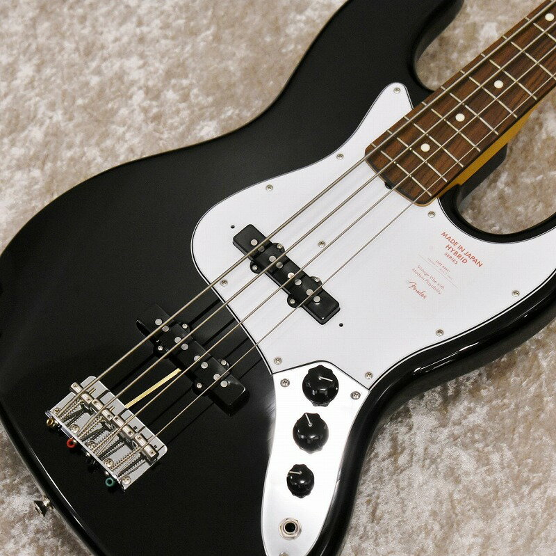 ベース, エレキベース Fender Made In Japan Hybrid Jazz Bass -Black- 4.35kg