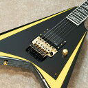 EDWARDS E-ALEXI ARROW HEAD -Black with Yellow Stripe-yAlexi Laiho Signature ModelzycXz