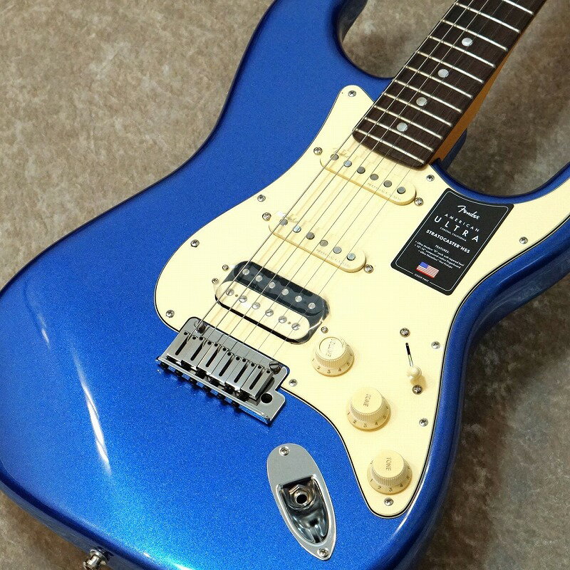 Fender American Ultra HSS Stratocaster -Cobra Blue-【旧価格個体】【#US23010090】【町田店】