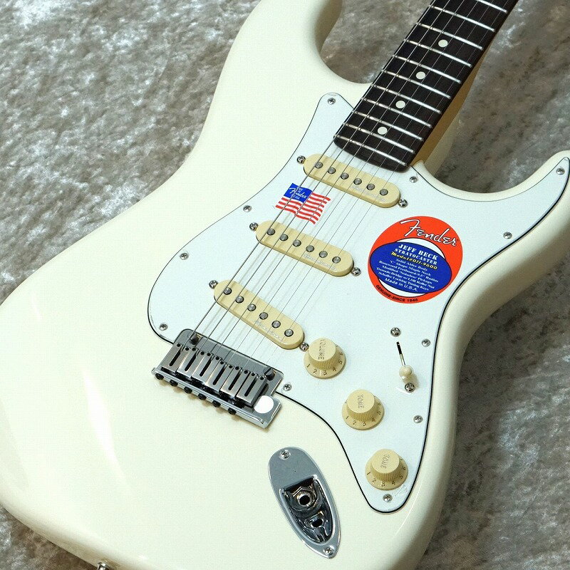 Fender Jeff Beck Stratocaster -Olympic White-【ジェフ ベック氏シグネイチャーモデル】【町田店】