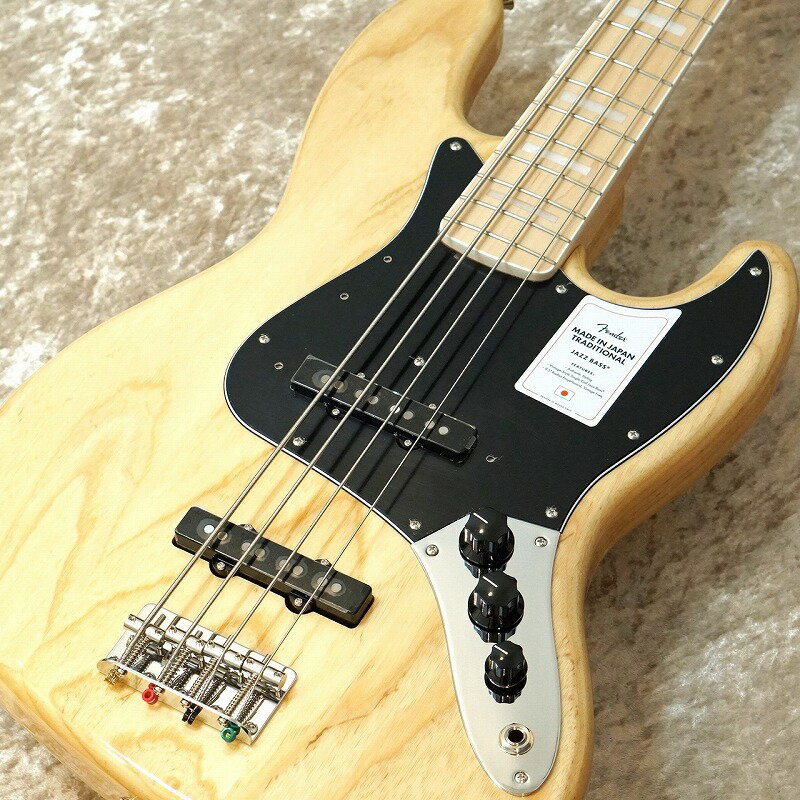Fender Made in Japan Traditional II 70s Jazz Bass -Natural-【#JD23015229】【町田店】