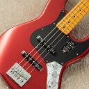 Fender American Ultra II Jazz Bass Maple Fingerboard -Sinister Red-【ノイズレスPU&18Vプ...
