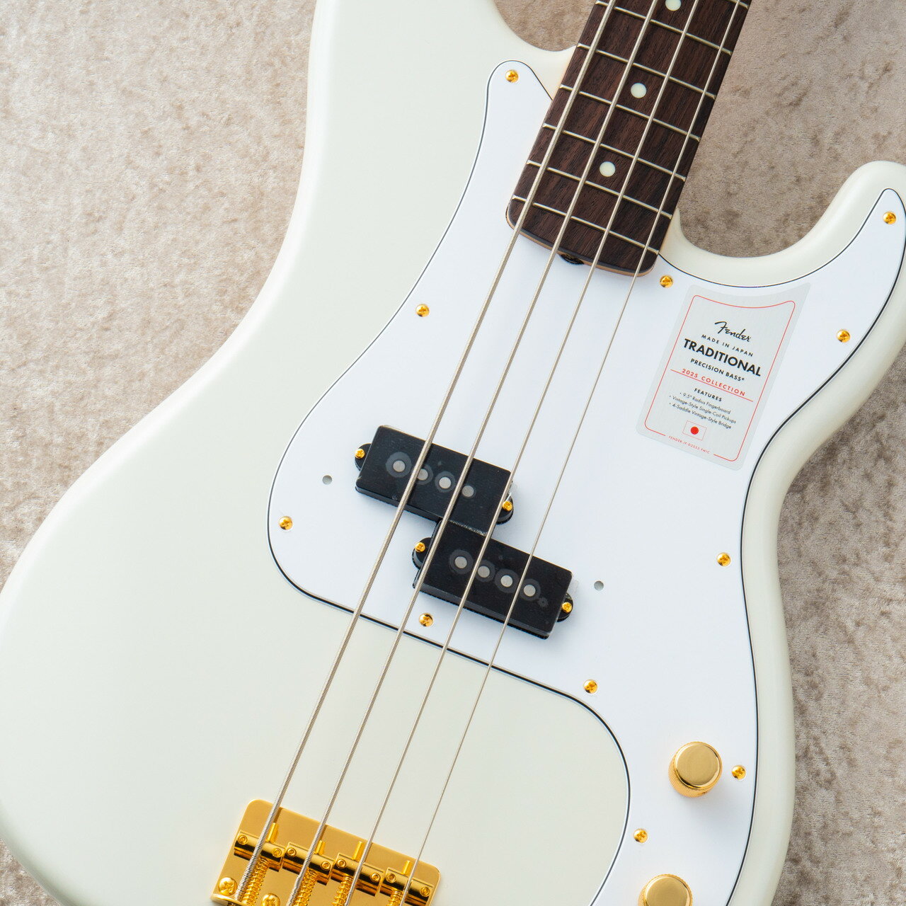 Fender 2025 Collection Made in Japan Traditional II 60s Precision Bass -White Pearl-【JD25007954】【町田店】