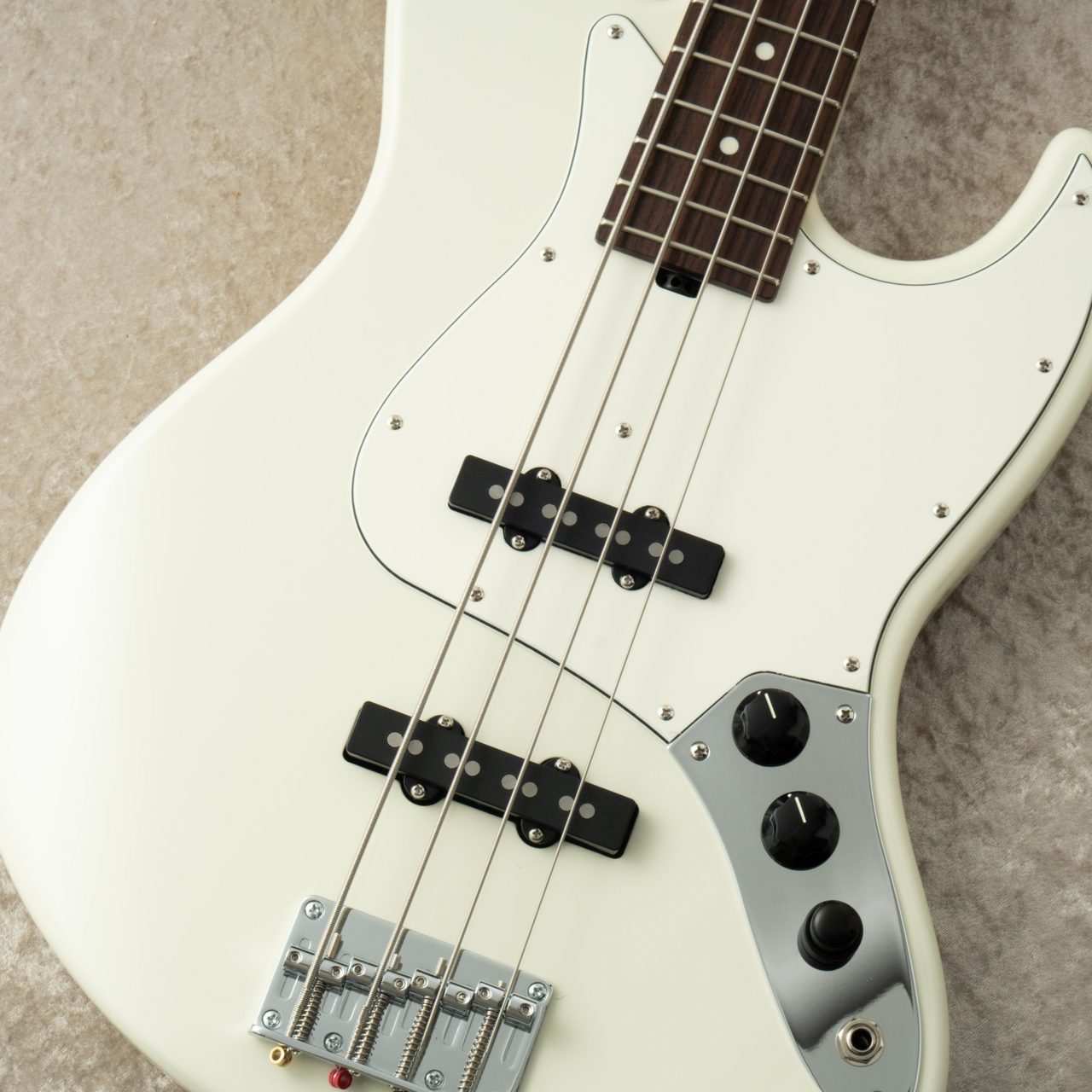 Three Dots Guitars JB Plus Alder/Rosewood -Olympic White-【町田店】