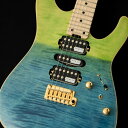 SCHECTER NV-3-24-MH-VTR-FM -Deep Blue to Light Green Fade- #S2408202 【限定生産モデル】【町田店】