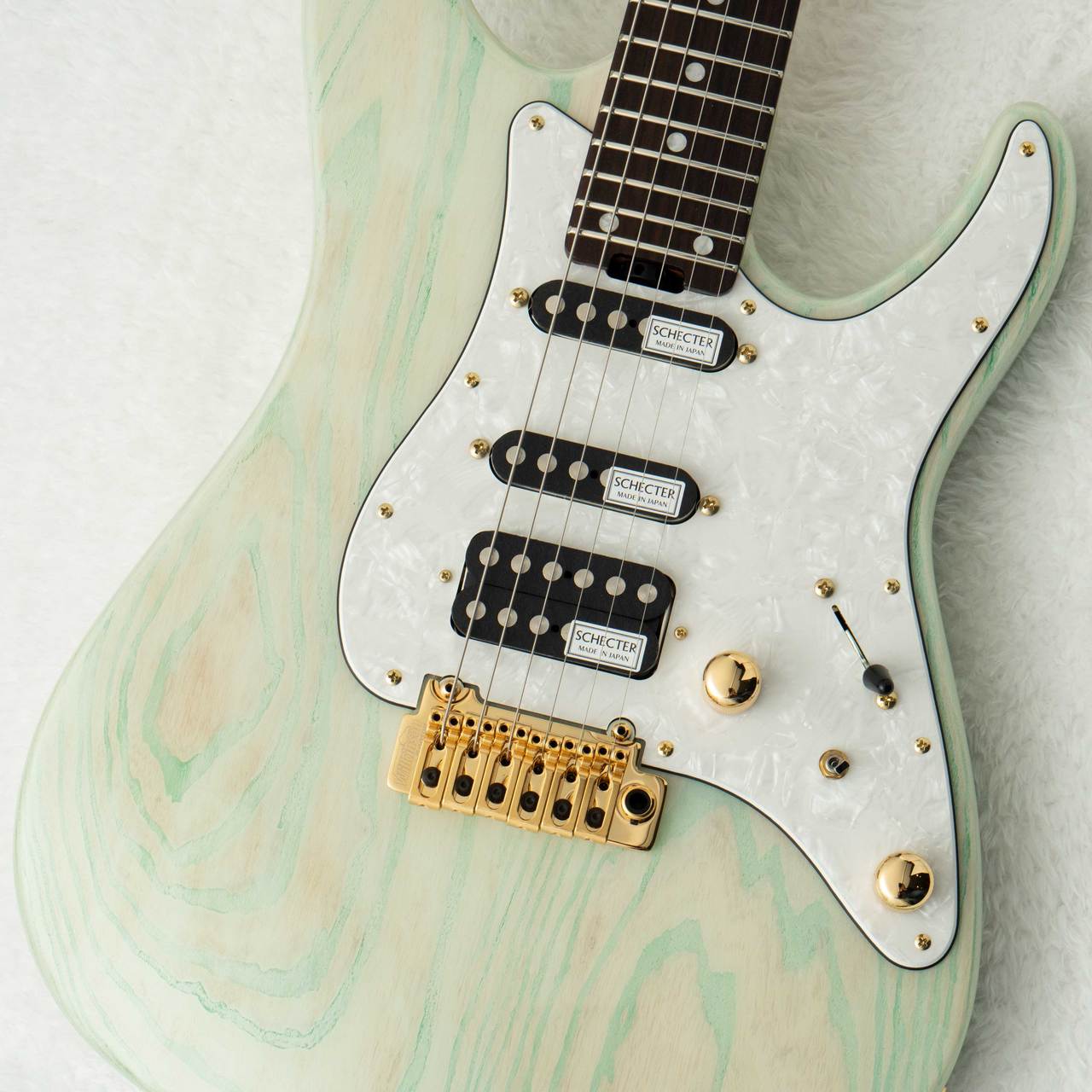 SCHECTER BH-1-STD-24/R Limited -See-Through Seafoam Green- #S2408039 【限定生産モデル】【町田店】