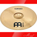 MEINLの新シリーズClassics Customには、Classicsシリーズの他のシンバルと比べて錫の含有量が多いB12ブロンズ合金が使用されています。 このシリーズは、コンピュータ制御によるハイテクな製造工程と、ブリリアントフィニッシュによる魅力的でモダンなルックスと非常に優れた音質が特徴です。 野心的なロックやヘビイメタルドラマー向きの、リッチで音楽的なサウンドを生み出せます。 【特徴】 ・B12ブロンズ合金製 ・コンピュータ制御によるハイテクな製造工程 ・優れた音質とモダンなルックス Specification 20"Medium Ride