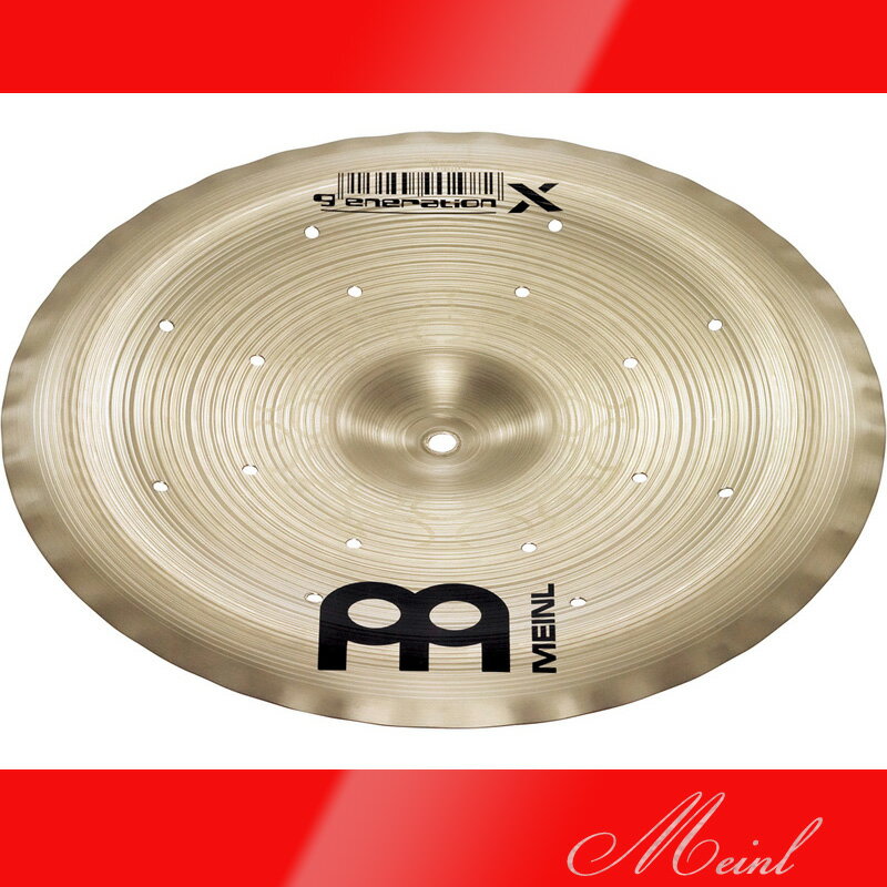 Meinl マイネル generation X Filter China Cymbal 12" [GX-12FCH] フィルター・チャイナシンバル