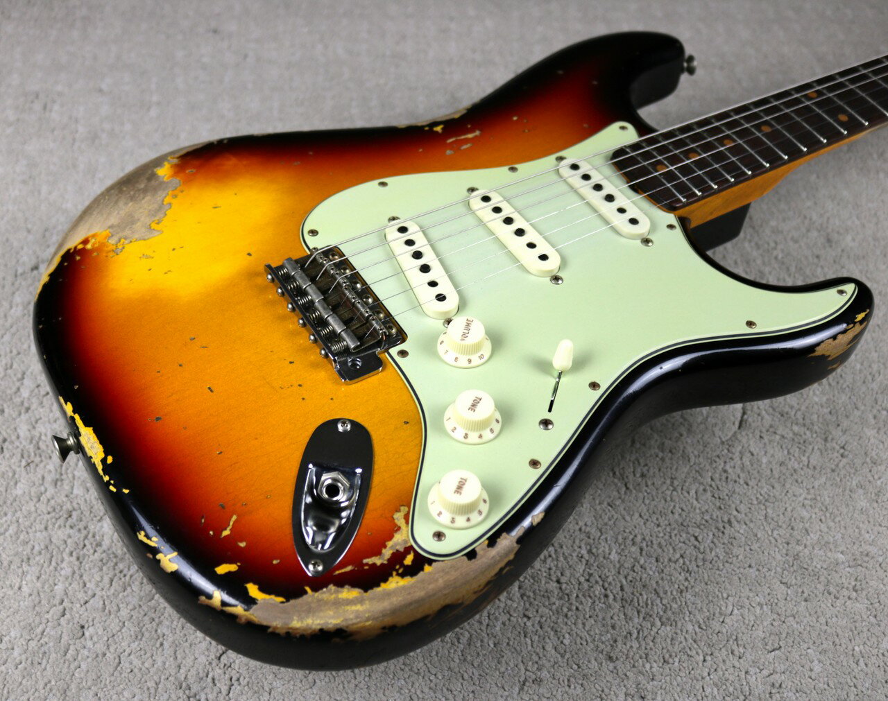 Fender Custom Shop 2023 Collection Time Machine 1960 Stratocaster Heavy Relic -Faded Aged 3CS-【3.55kg!!】【名古屋店】