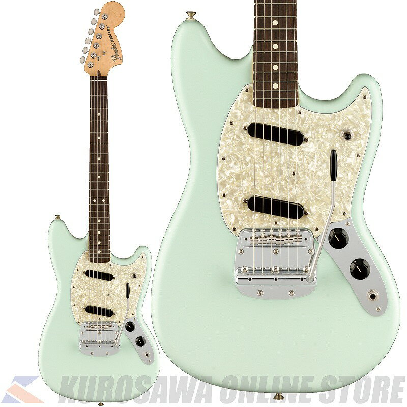 Fender American Performer Mustang, Sonic Blue 【高級ストラッププレゼント】(ご予約受付中)【ONLINE STORE】